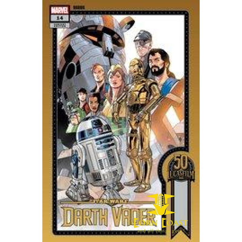STAR WARS DARTH VADER #14 SPROUSE LUCASFILM 50TH VAR WOBH - 