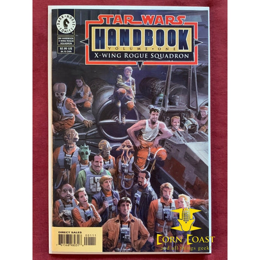 Star Wars X-Wing Rogue Squadron Handbook Volume 1 1998 Dark 