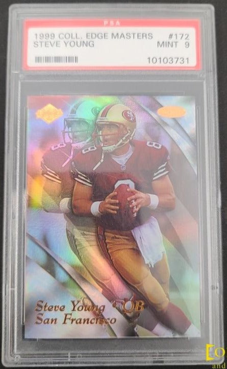 STEVE YOUNG #172 San Francisco 49ers PSA 9 - Sports Cards