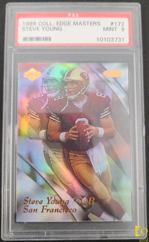 STEVE YOUNG #172 San Francisco 49ers PSA 9 - Sports Cards