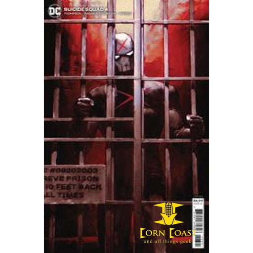 SUICIDE SQUAD #4 CVR B GERALD PAREL CARD STOCK VAR - Back 