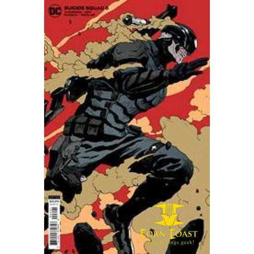 SUICIDE SQUAD #6 CVR B GERALD PAREL CARD STOCK VAR - Back 