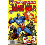 Super-Soldier: Man of War #1 Newsstand Edition NM - Back 
