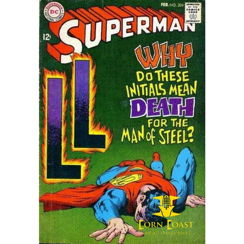 Superman #204 FN - Back Issues