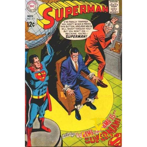 Superman #211 FN - Back Issues