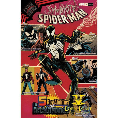 SYMBIOTE SPIDER-MAN KING IN BLACK #1 (OF 5) SUPERLOG VAR - 