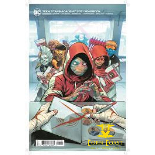 TEEN TITANS ACADEMY 2021 YEARBOOK #1 CVR B RAFA SANDOVAL 