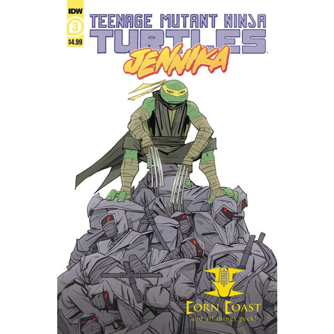 Teenage Mutant Ninja Turtles Jennika (2020 IDW) #3 - Back 
