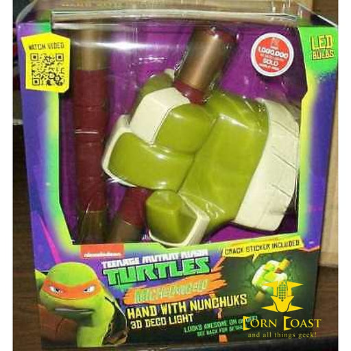 TEENAGE MUTANT NINJA TURTLES MICHELANGELO NUNCHUKS 3D DECO 