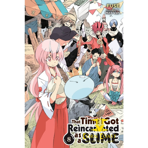THAT TIME I REINCARNATED SLIME LIGHT NOVEL SC VOL 08 - 