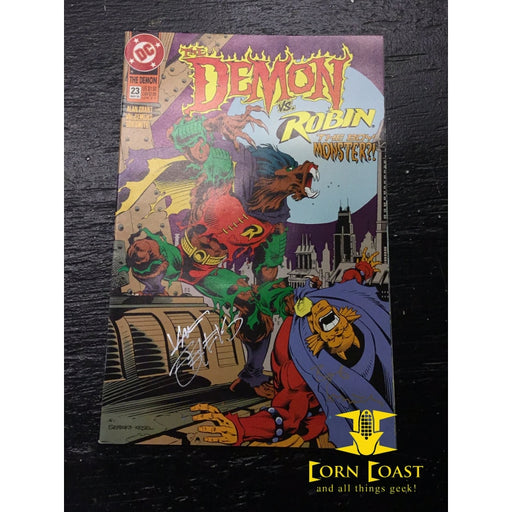 The Demon #23 autographed by Bob Smith and Val Semeiks - New