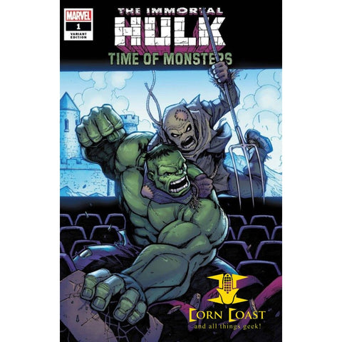 The Immortal Hulk: Time of Monsters #1 Lim Variant - Back 