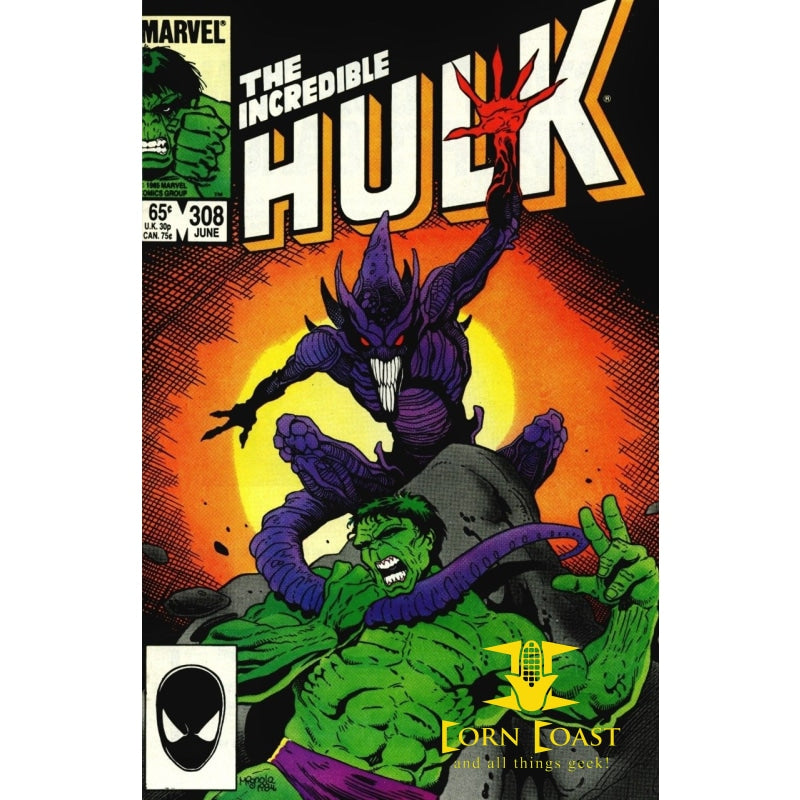 The Incredible Hulk #308 VF - Back Issues