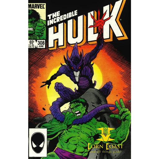 The Incredible Hulk #308 VF - Back Issues