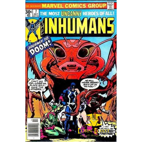 The Inhumans #7 VF - Back Issues