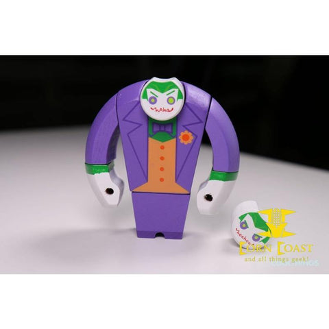 The Joker Painted Wooden Figure DC Comics Lootcrate 
