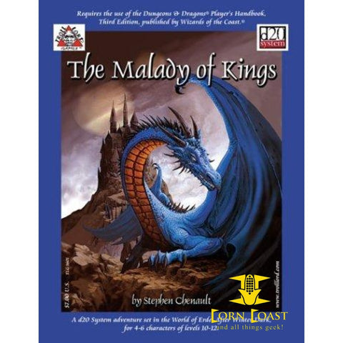 The Malady of Kings Paperback – 2001 - Role Playing Games