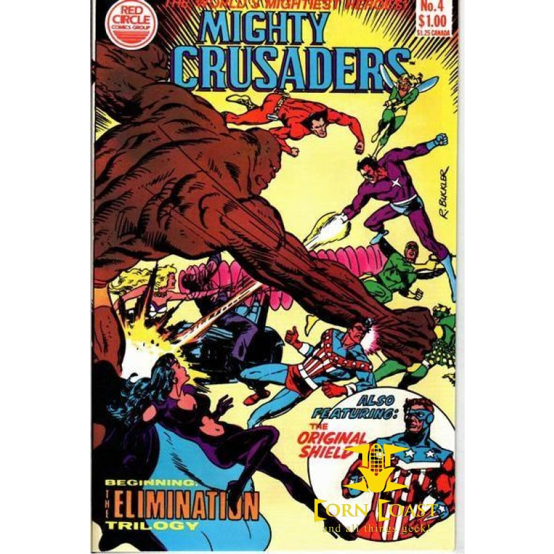 The Mighty Crusaders #4 NM - Back Issues