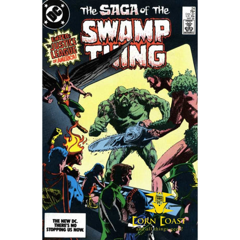 The Saga of the Swamp Thing #24 VF - Back Issues