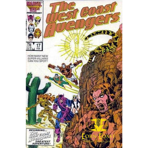 The West Coast Avengers #17 VF - Back Issues