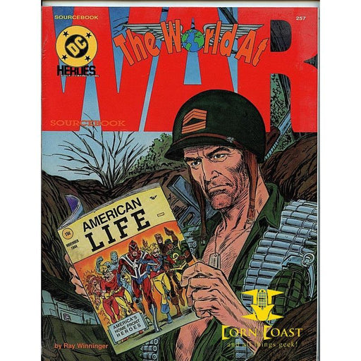 The World At War RPG #257 DC Heros Mayfair 1991 - Role 