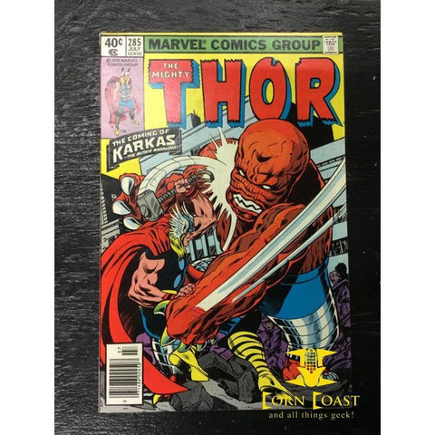 Thor (1962-1996 1st Series Journey Into Mystery) #285 - Back