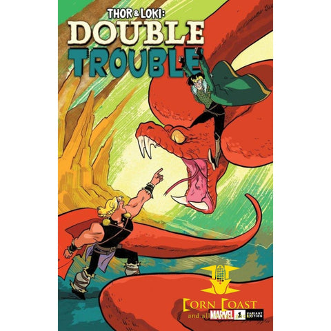 Thor & Loki: Double Trouble #1 Henderson Variant NM - Back 