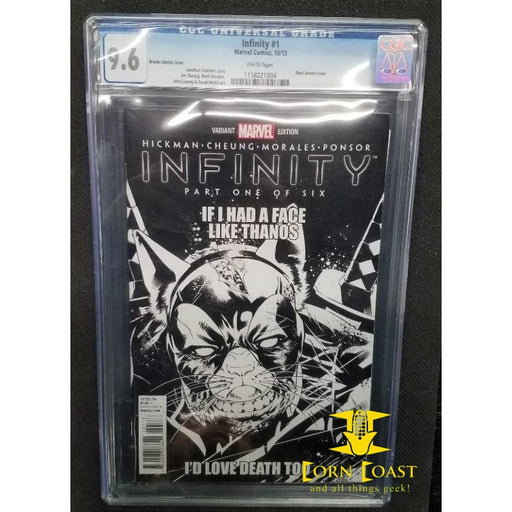INFINITY #1 CGC 9.6 - Corn Coast Comics