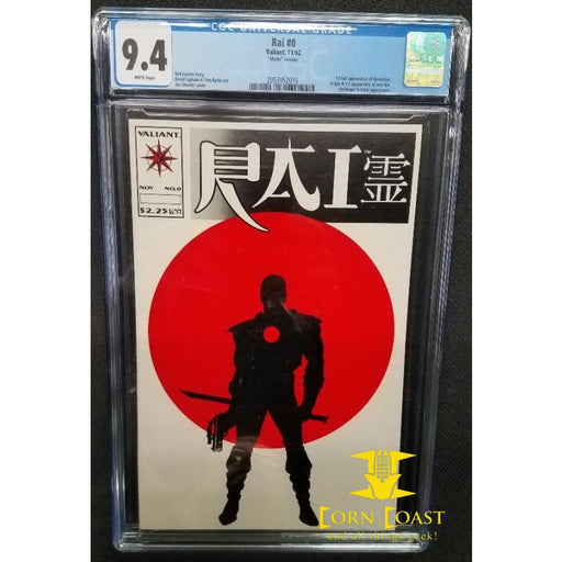 Rai #0 CGC 9.4 - Corn Coast Comics