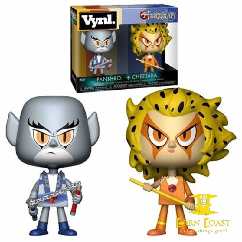 Thundercats Panthro and Cheetara VYNL Figure 2-Pack - 