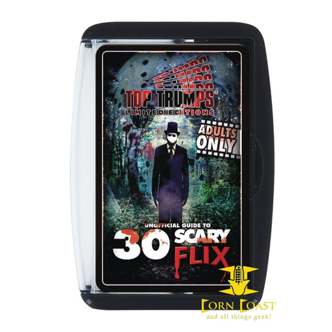 TOP TRUMPS 30 SCARY FLIX UNOFFICIAL GUIDE GAME - Games
