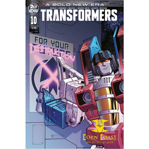 TRANSFORMERS #10 CVR B MCGUIRE SMITH - Corn Coast Comics