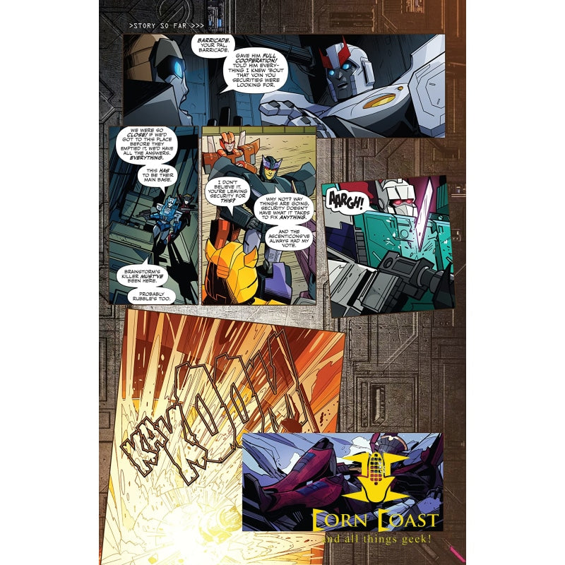 TRANSFORMERS #10 CVR B MCGUIRE SMITH - Corn Coast Comics