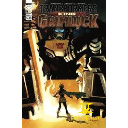 TRANSFORMERS KING GRIMLOCK #1 (OF 5) CVR A NORD - Back 