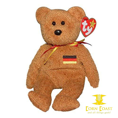 Ty Beanie Baby Germania the bear stuffed animal - Toys & 
