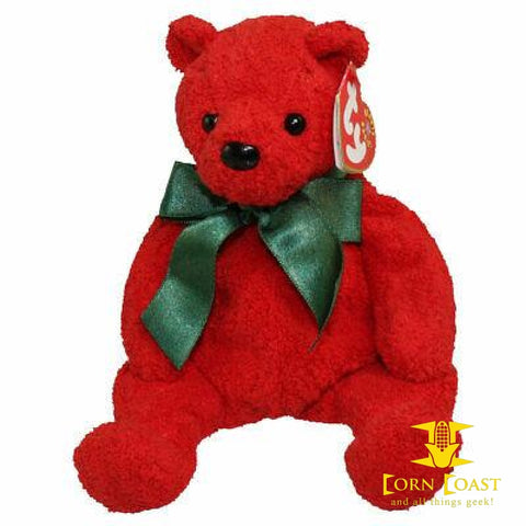 Ty Beanie Baby Mistletoe the bear stuffed animal - Toys & 