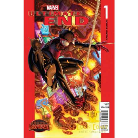 Ultimate End #1 (Spider-Man Variant) Signed Bagley Variant -