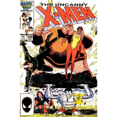 Uncanny X-Men #206 VF - Back Issues