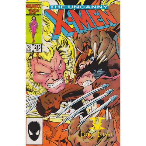 Uncanny X-Men #213 VF - Back Issues