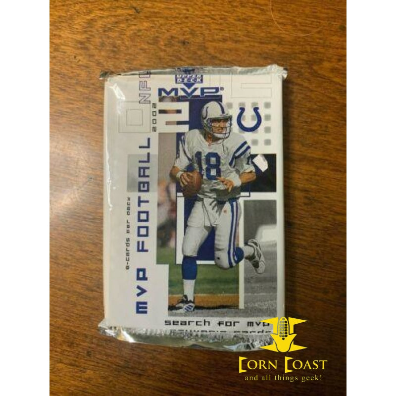 Upper Deck 2002 MVP football pack