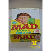 Vintage 1983 Fleer Mad Magazine Stickers Unopened 36 Count 