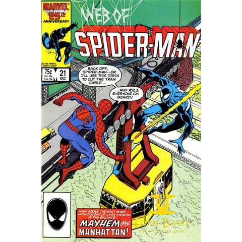 Web of Spider-Man #21 - Back Issues