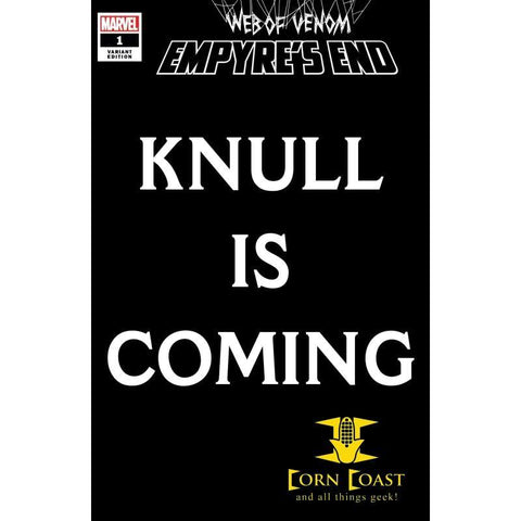 WEB OF VENOM EMPYRES END #1 KNULL IS COMING VAR - New Comics