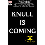 Web of Venom: Empyre’s End #1 Knull is Coming Variant - Back