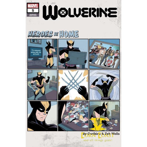 WOLVERINE #5 GURIHIRU HEROES AT HOME VAR - New Comics