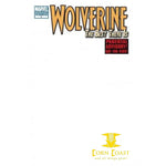Wolverine: The Best There Is #1 Blank Variant VF - Back 
