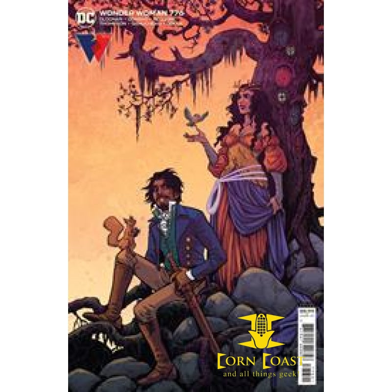 WONDER WOMAN #776 CVR B BECKY CLOONAN CARD STOCK VAR - Back 