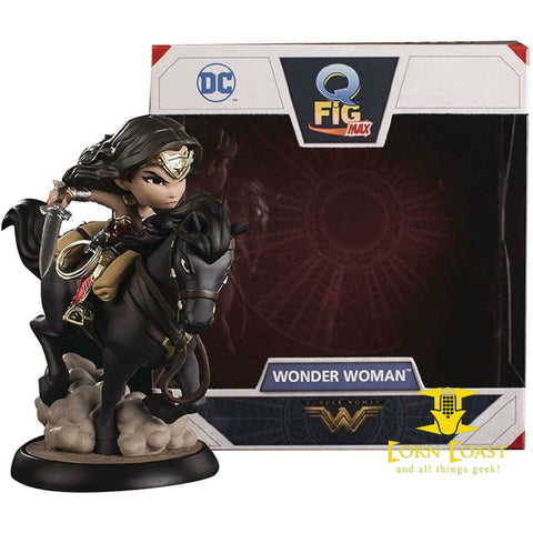 Wonder Woman & Horse Figure Q-Fig Max Collectable DC 