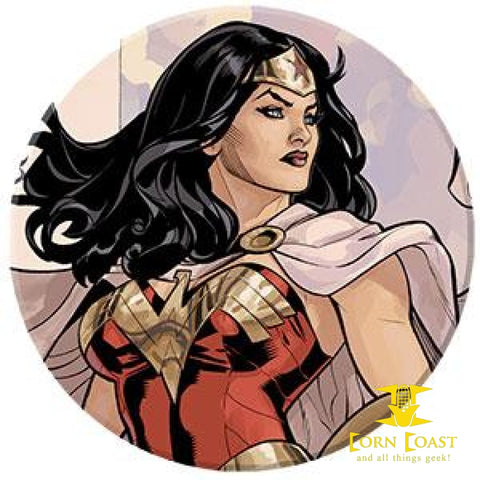 Wonder Woman Metal Pin FCBD - Corn Coast Comics