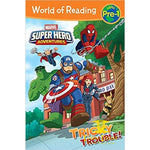 World of Reading Super Hero Adventures: Tricky Trouble!: Level Pre-1 - Corn Coast Comics